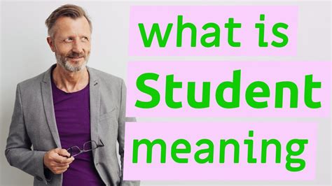 student meaning.